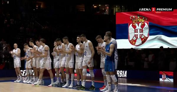 Zagrmelo "Bože pravde" u Areni: Orlovi se sastaju sa selekcijom Turske!