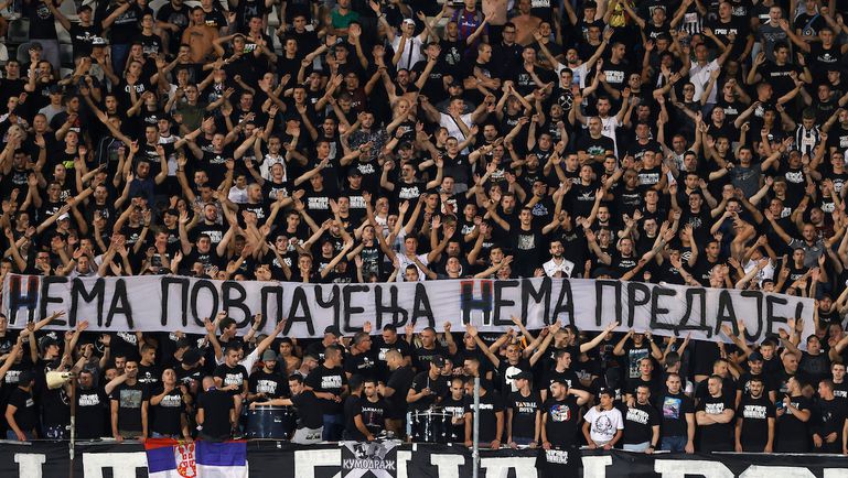 UEFA KAZNILA PARTIZAN Zatvoreni delovi tribina i novčana kazna zbog incidenata