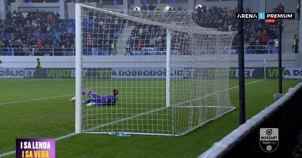 Au, koliko je ovo bilo blizu: Prečka spasila Zvezdu!