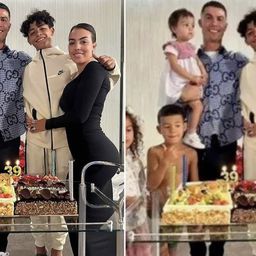 Iranski list cenzurisao Georginine obline, Ronaldo "poludeo" zbog fotografija sa svog rođendana! /FOTO/