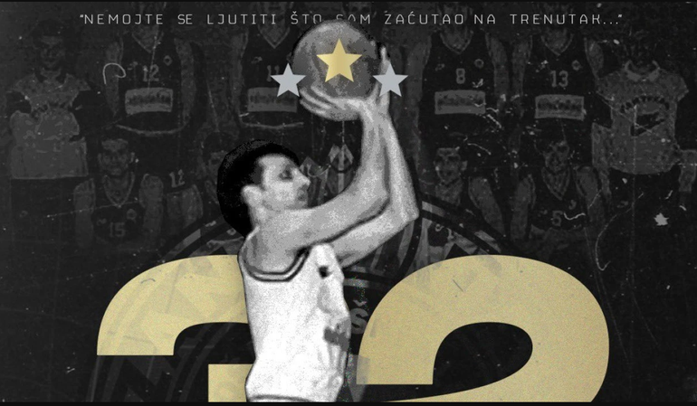 32 godine od saletove trojke i evropske titule Partizana (foto: KK Partizan)