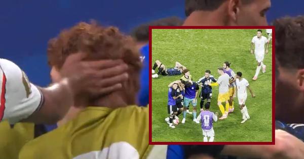 Skandal Belingema na ivici tuče! Kukavički uleteo u slavlje rivala i udario Argentinca /VIDEO/