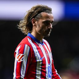 Antoan Grizman na utakmici La Lige Atletiko Madrid - Barselona