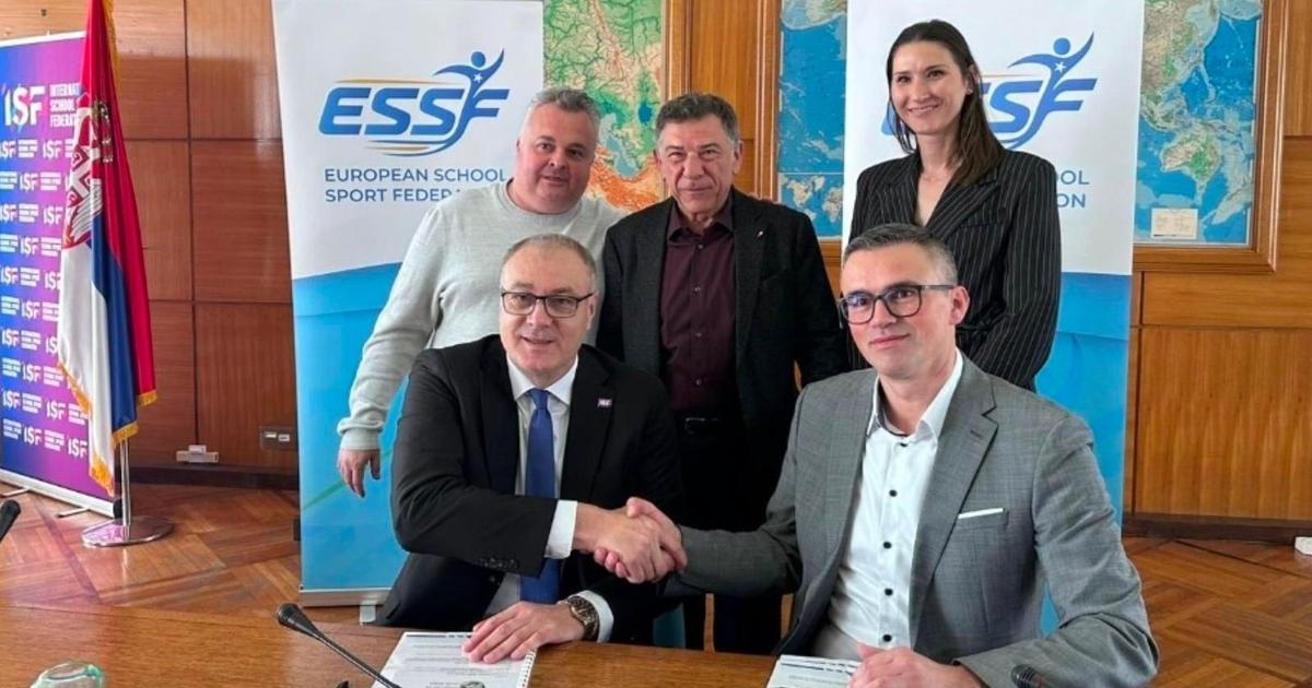 Savez za školski sport potpisao ugovor sa ESSF organizacijom | Sportal.rs