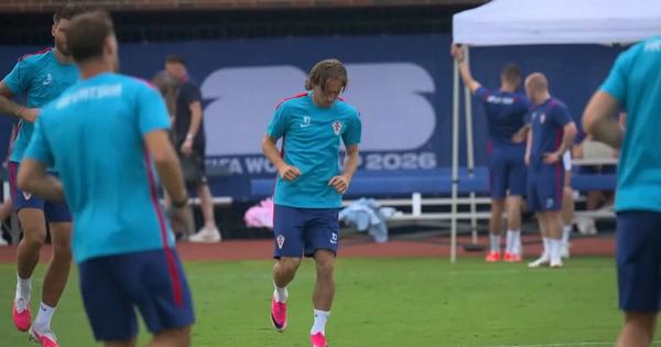 Modrić predvodio trening Hrvatske pred meč sa Engleskom