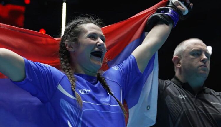 Srbija dobila SVETSKU ŠAMPIONKU: Nina je nova prvakinja u amaterskom MMA