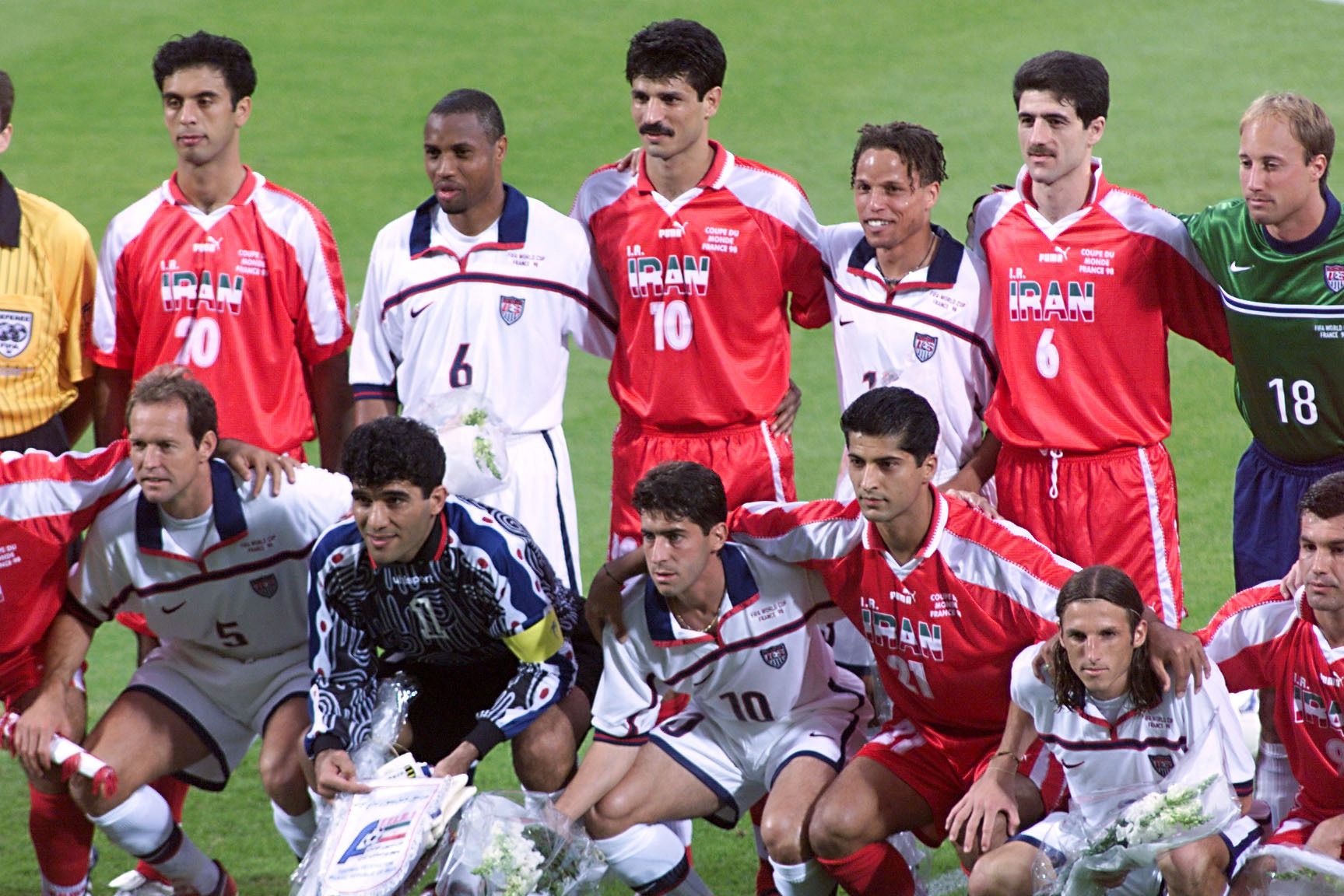 SAD - Iran, Svetsko prvenstvo 1998. (AFP)