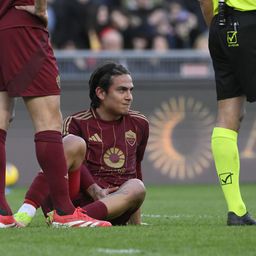 Paulo Dibala na utakmici Serije A Roma - Kaljari