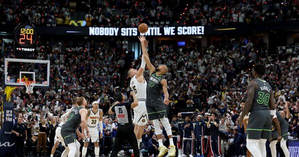 DENVER – MINESOTA Haos u Koloradu! Jokić gurnut sa leđa, umalo tuča u prvom meču /VIDEO/