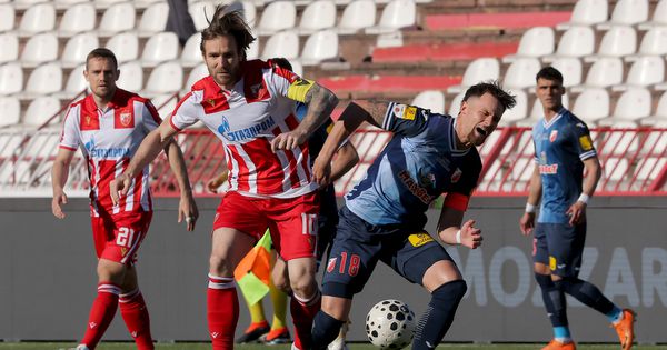 ZVEZDA – VOJVODINA Suze na Marakani: Crveni karton u 20. minutu, isključen trenerov sin!