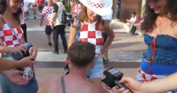 Kleknuo pred Hrvaticu, pa doživeo hladan tuš: Pijani Englez dobio brutalan odgovor! /VIDEO/