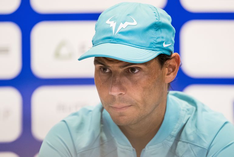 Rafael Nadal na konferenciji za medije