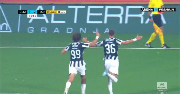 Kakav gol! Ugrešić glavom za novu prednost Partizana