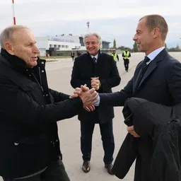 Veliki dan za fudbalsku Srbiju: Čeferin došao na istorijsko otvaranje stadiona, uz njega i gradonačelnik Ljubljane