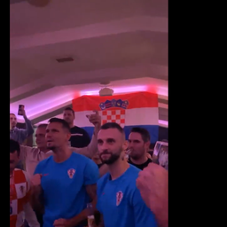 SRAMNO Lovren i Brozović salutirali fašistički pozdrav i urlali "Za dom spremni" /VIDEO/