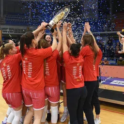 Košarkašice Crvene zvezde su uzastopne OSVAJAČICE nacionalnog kupa! Crveno-bele "deklasirale" Art Basket u finalu