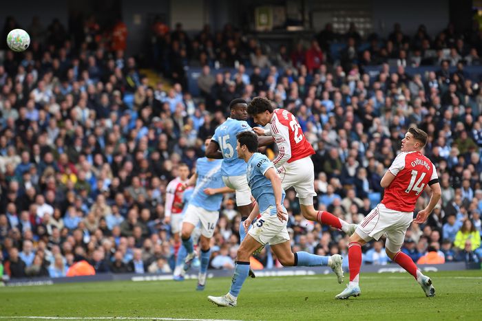 Detalj sa meča Mančester siti - Arsenal (foto: EPA/PETER POWELL)