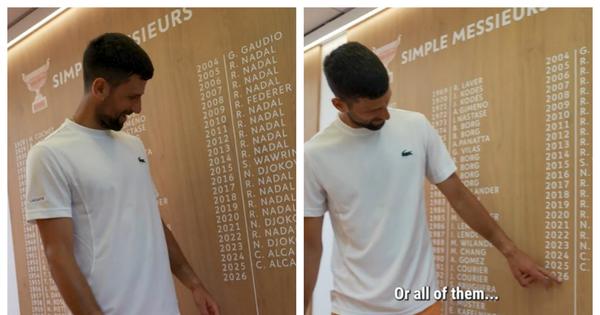 On veruje: Novak predvideo sebi novu titulu na Rolan Garosu /VIDEO/