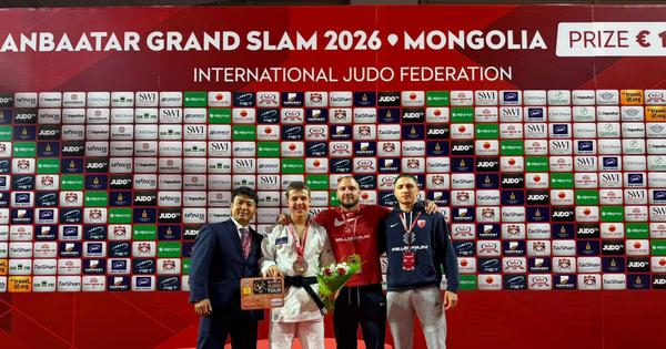 Srpski džutista zakoračio ka Los Anđelesu: Mihajlo Simin osvojio bronzu na Grend slemu u Mongoliji i vredne bodove za Olimpijske igre
