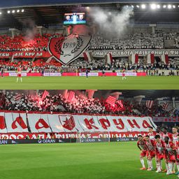 Grmi Loznica kao da je Bundesliga: Nestvarnu atmosferu su napravili navijači Zvezde i Vojvodine /FOTO/