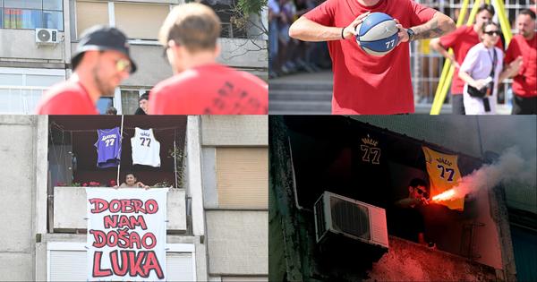 Nezapamćen doček za Dončića u Bloku 70: Luka ovo nigde nije doživeo
