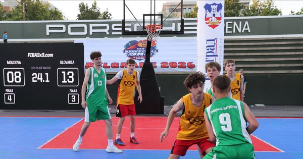 Srpskim školarcima dve medalje u 3X3 na Evropskom prvenstvu