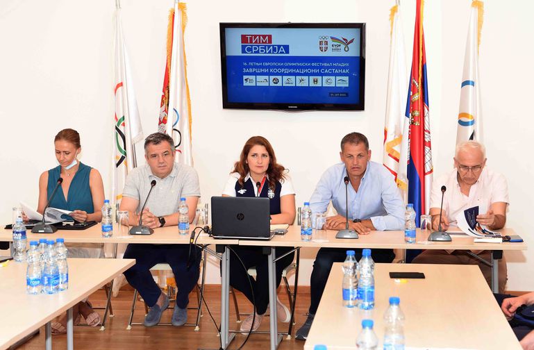 Održan završni koordinacioni sastanak sa nacionalnim granskim sportskim savezima pred  Evropski olimpijski festival mladih Banska Bistrica 2022