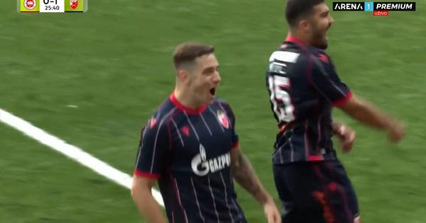 Duarte je u strašnoj formi: Gol sa penala protiv Larna, Zvezda gazi ka Ligi šampiona!