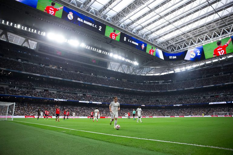 Detalj sa utakmice Primere Real Madrid - Osasuna