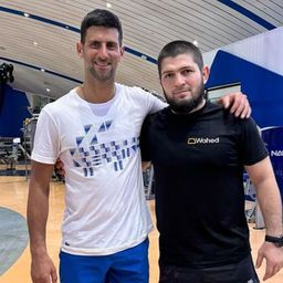 Kad legenda sretne legendu: Nurmagomedov se pohvalio fotografijom sa Đokovićem, opis objave govori sve /FOTO/