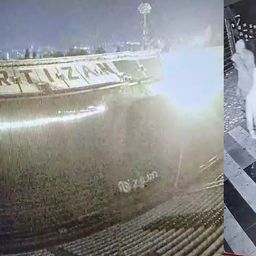 Objavljeni snimci iz Humske! Evo kako su huligani provalili na stadion i zapalili teren pred derbi /VIDEO/