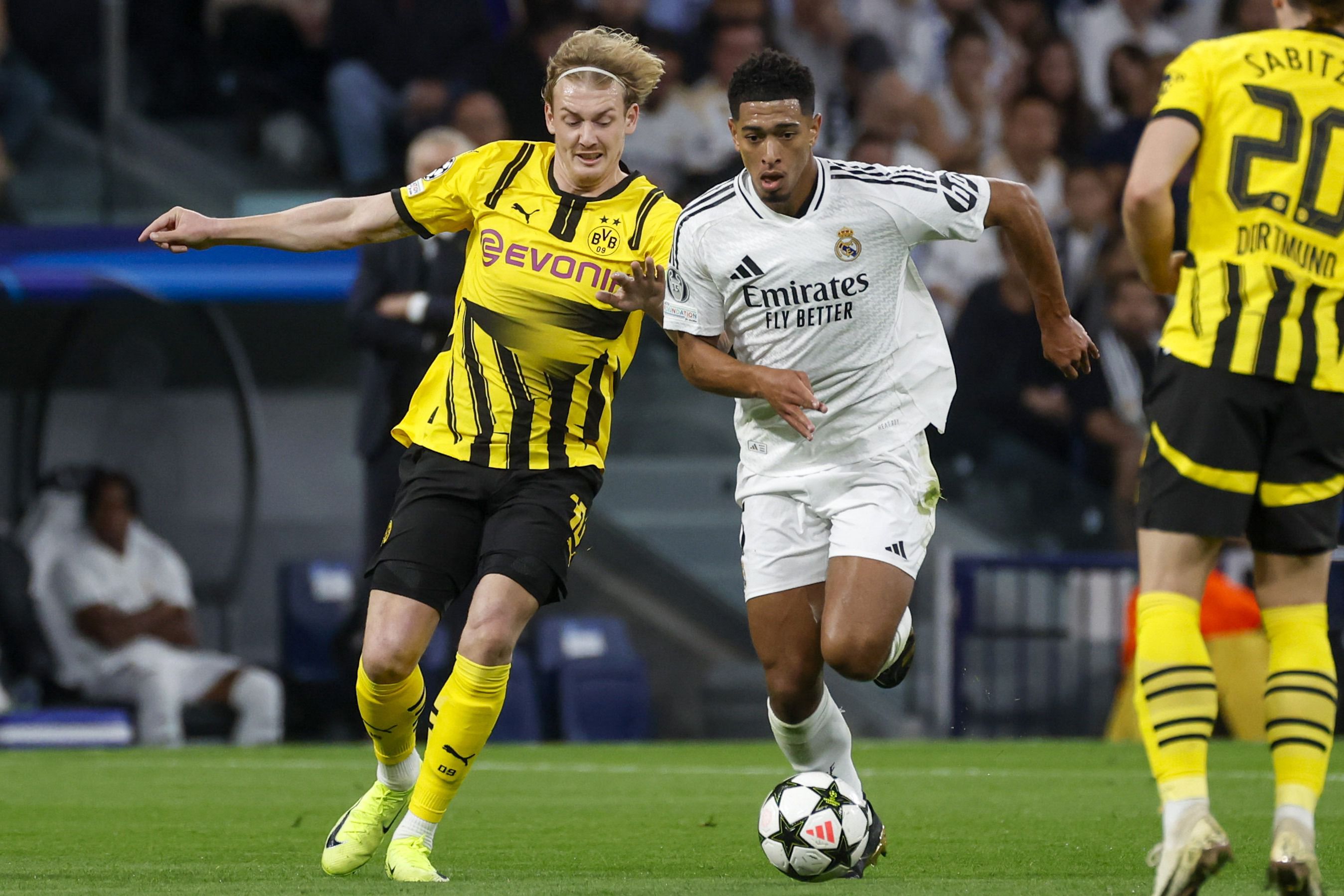 Detalj sa meča FK Real Madrid – FK Borusija Dortmund, Liga šampiona