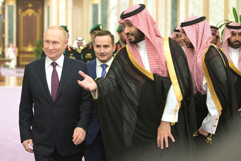 Vladimir Putin i princ Mohamed Bin Salman (KREMLIN POOL/SPUTNIK)