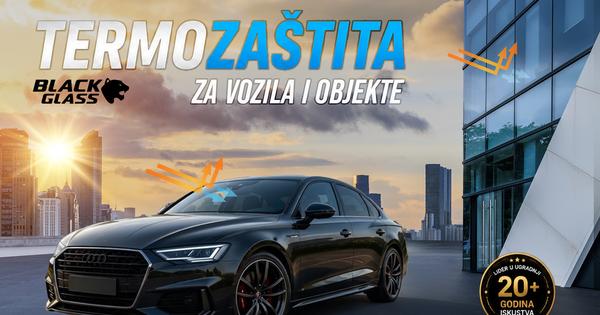Sunce vas peče dok vozite, a u stanu živite iza spuštenih roletni? Black Glass ugrađuje termoizolacione folije za stakla koje imaju 80% toplotne zaštite