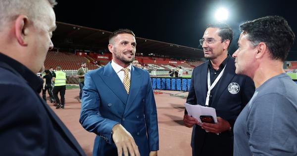 Dušan Tadić pozdravio navijače u Novom Sadu!