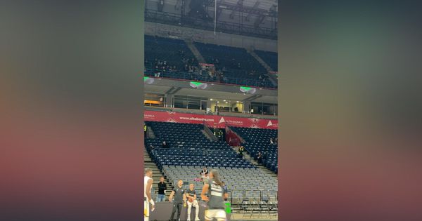 Arena prazna sat vremena pred duel Partizana i Asvela