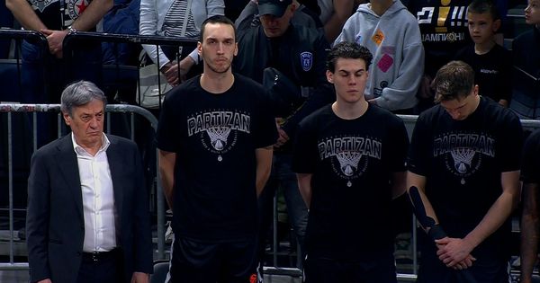 Partizan odao čast minutom ćutanja u znak sećanja na sve žrtve NATO bombardovanja