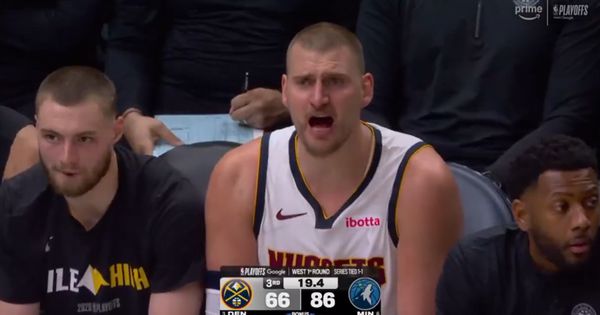 Pukao film u ekipi Denvera: Kamere snimile Jokićev bes na 20 razlike! /VIDEO/