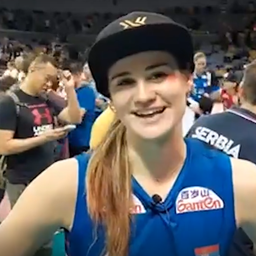 "Olimpijske igre su san svakog sportiste": Katarina Lazović zadovoljna nakon velikog uspeha naših odbojkašica /VIDEO/