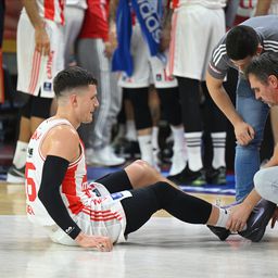 Veliki problemi za Zvezdu u Železniku: Povredio se Nemanja Nedović!