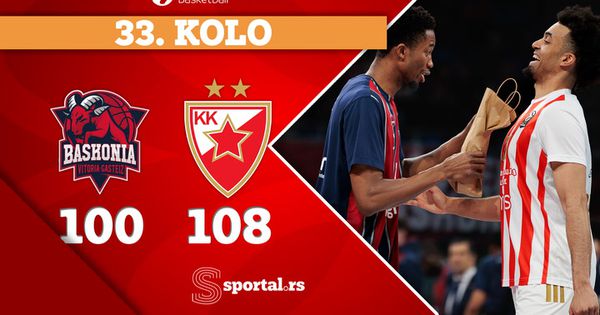 Zvezda u meču za infarkt srušila Baskoniju! Batler doneo produžetak, a Moneke pobedu