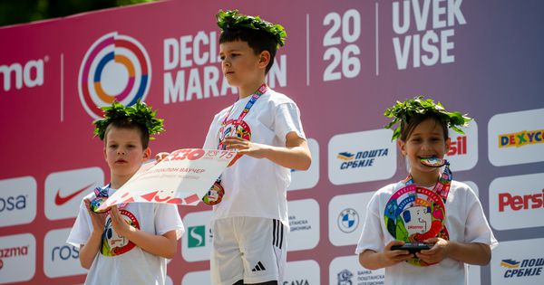 Veljko, Jakov i Nina najbrži na Dečjem maratonu u Zoo vrtu