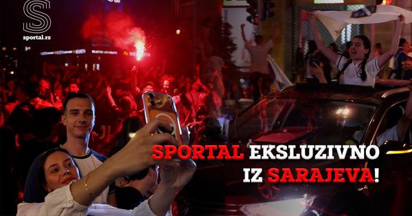 Gore ulice Sarajeva: Sto hiljada ljudi na ulicama nakon što je BiH prošla grupu na SP!