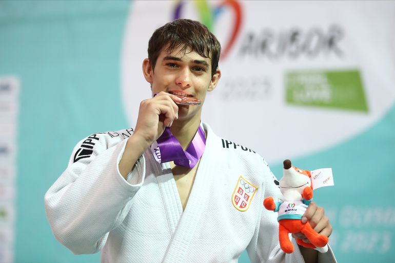 Džudista Marko Jorgić osvojio prvu medalju za Srbiju na EYOF Maribor 2023!