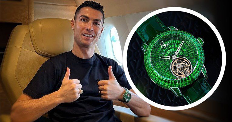 Ronaldo nosi pet stanova i "aligatora" na zglobu ruke: Izgleda bahato i neverovatno, a košta "boga oca" /FOTO/