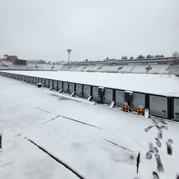 "Grejači na stadionu Partizana rade", ali... Humska zavejana, sutrašnji meč pod znakom pitanja