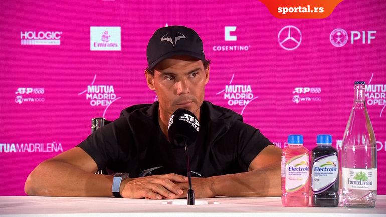 Nadal se miri sa sudbinom: Ne mogu da dam 100%