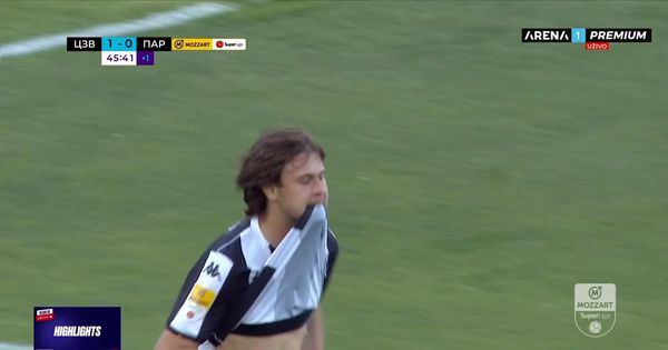 Partizan zamalo izjednačio u poslednjem minutu prvog poluvremena: Kostić promašio zicer!