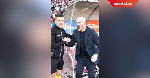 Stanković zaboravio da se pozdravi sa Blagojevićem, sudija morao da "reaguje"