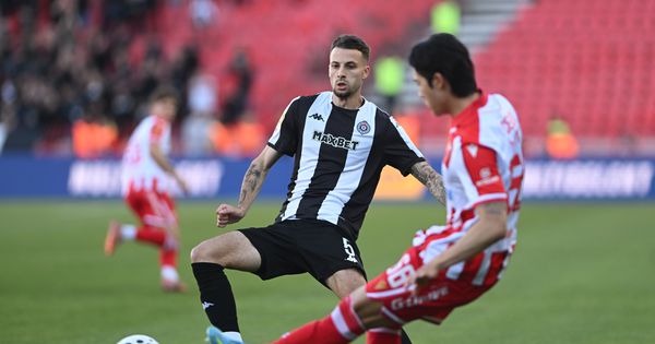 ZVEZDA – PARTIZAN Katai je majstor za derbije: Desetka crveno-belih asistirala Erakoviću za prednost! /VIDEO/